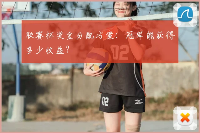联赛杯奖金分配方案:冠军能获得多少收益?