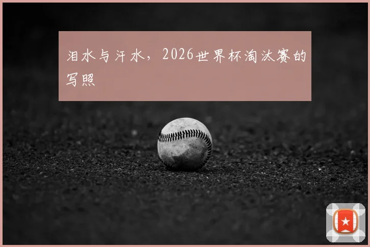 泪水与汗水,2026世界杯淘汰赛的写照